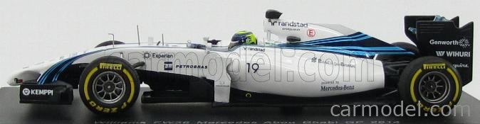 F1 Williams FW36 Felipe Massa Autralian GP 2014 1/43