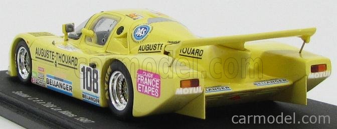 SPARK-MODEL S4082 Scale 1/43 | SAUBER C6 SHS 3.5L TEAM