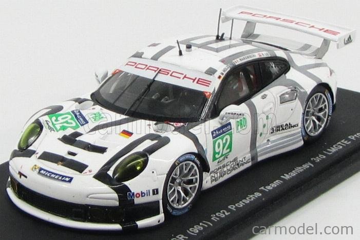 SPARK-MODEL S4230 Scale 1/43 | PORSCHE 911 991 RSR 4.0L TEAM PORSCHE ...