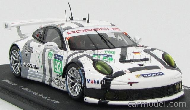 SPARK-MODEL S4230 Scale 1/43 | PORSCHE 911 991 RSR 4.0L TEAM PORSCHE ...