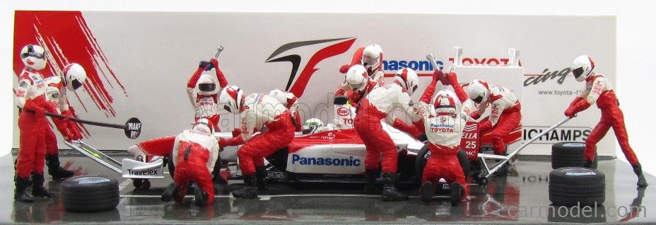 MINICHAMPS 343100065 Scale 1/43 | FIGURES F1 TF102 PANASONIC N 25