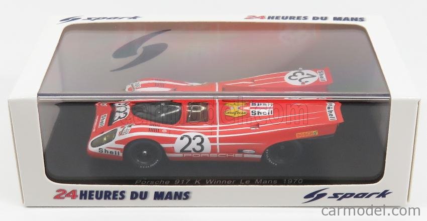PORSCHE 917 K LE MANS 1970 #23 HERRMANN ATTWOOD AU 1/43 MINICHAMPS 430706723