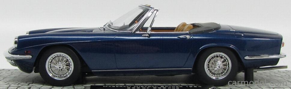 Minichamps 1:43 Maserati Ghibli Spider year 1969 blue