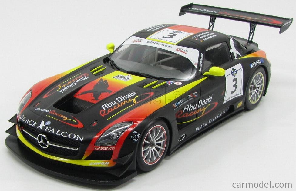 LE937 MINICHAMPS 151133121 1/18 Mercedes Benz SLS AMG GT3 21 Nurburgring 2013