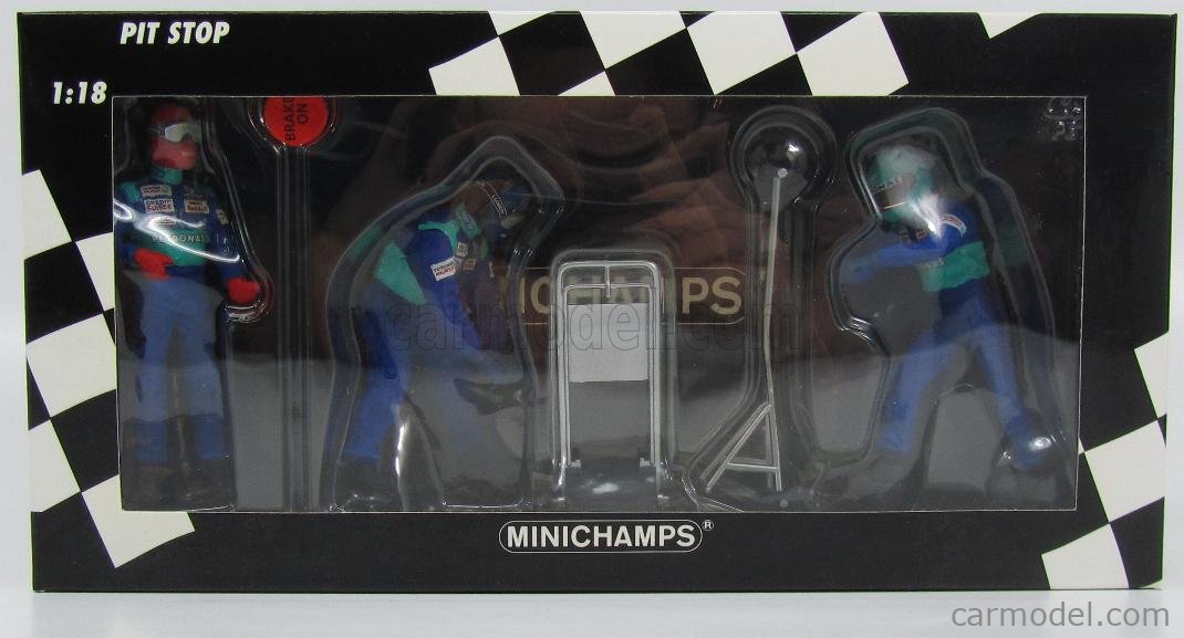 Set De Stand D'arrêt Minardi Minichamps 1/43 - 343100094 - Signal & Jack
