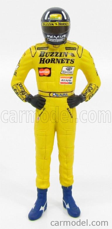 Minichamps Scale 1 18 Figures Damon Hill Jordan F1 1998 Yellow