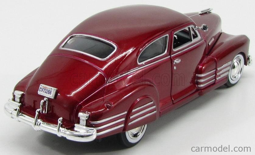 MOTOR-MAX 73266RM Scale 1/24 | CHEVROLET CHEVY AEROSEDAN FLEETLINE 1948 ...