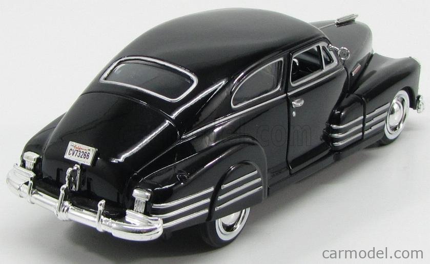 MOTOR-MAX 73266BK Scale 1/24 | CHEVROLET CHEVY AEROSEDAN FLEETLINE 1948 ...