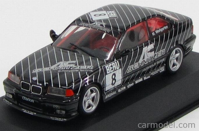 最新作格安1/43 BMW M3 (E36) ACシュニッツァー 8号車 DTT 1994 ブラック シルバー AC Schnitzer レーシングカー