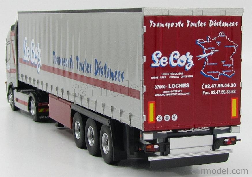 VOLVO FH 4 SEMI FRIGO TRANSPORTS LAMBEC FORTAT ELIGOR 1/43