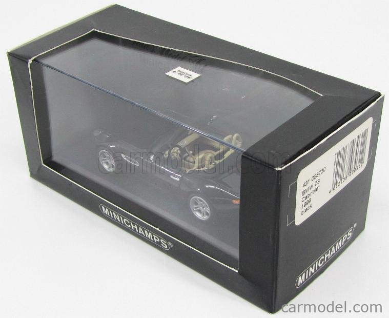 MINICHAMPS 431028730 Scale 1/43 | BMW Z8 E52 CABRIOLET 1999 BLACK