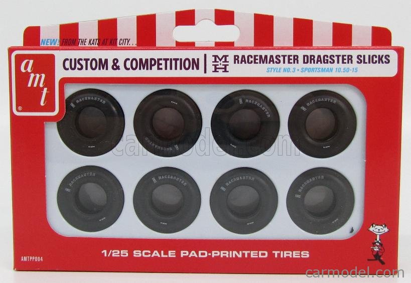 AMT-KIT AMTPP004/24 Scale 1/25 | ACCESSORIES KIT 4X GOMME RACEMASTER ...