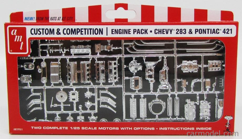 AMTKIT AMTPP011/24 Scale 1/25 ACCESSORIES KIT CUSTOM & COMPETITION