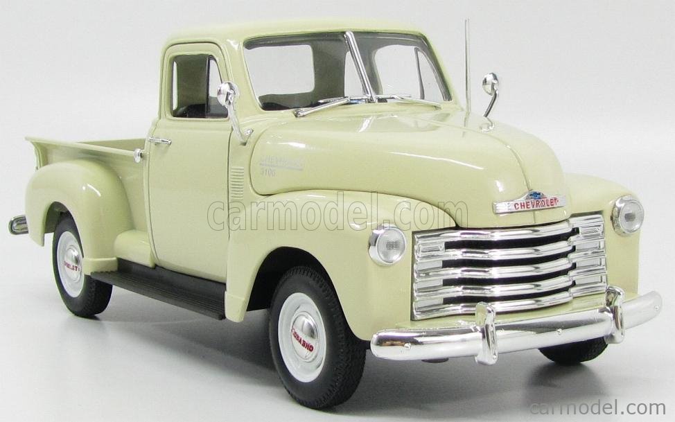 WELLY WE19836CR Scale 1/18 | CHEVROLET 3100 PICK-UP 1953 CREAM
