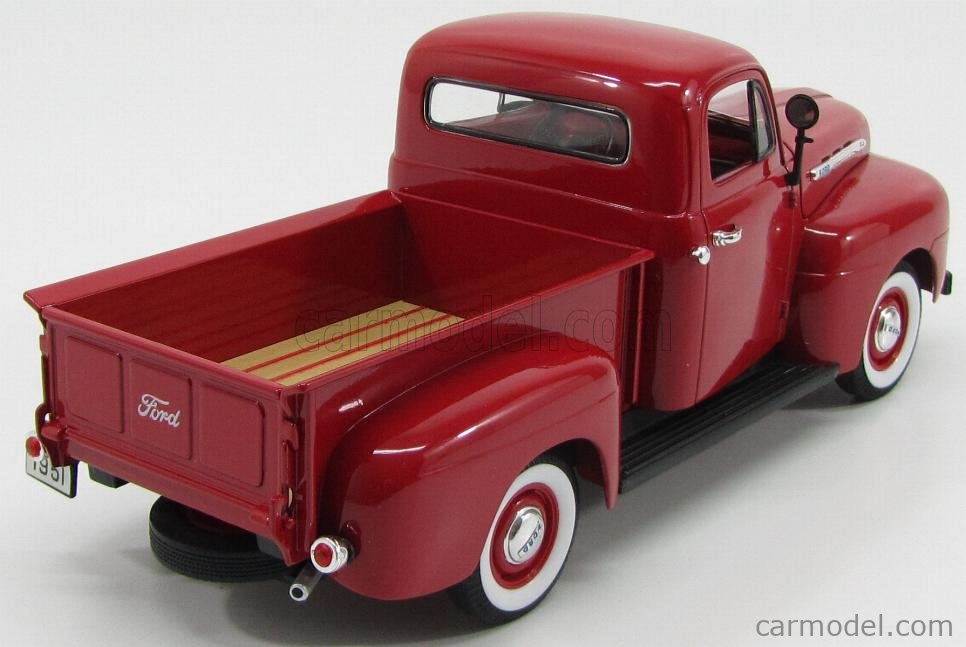 WELLY WE19847R Scale 1/18 | FORD USA F-1 PICK-UP 1951 RED