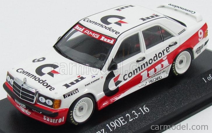 Miniature Minichamps Mercedes Classe C DTM 09 chez 1001hobbies  (Réf.400093817)