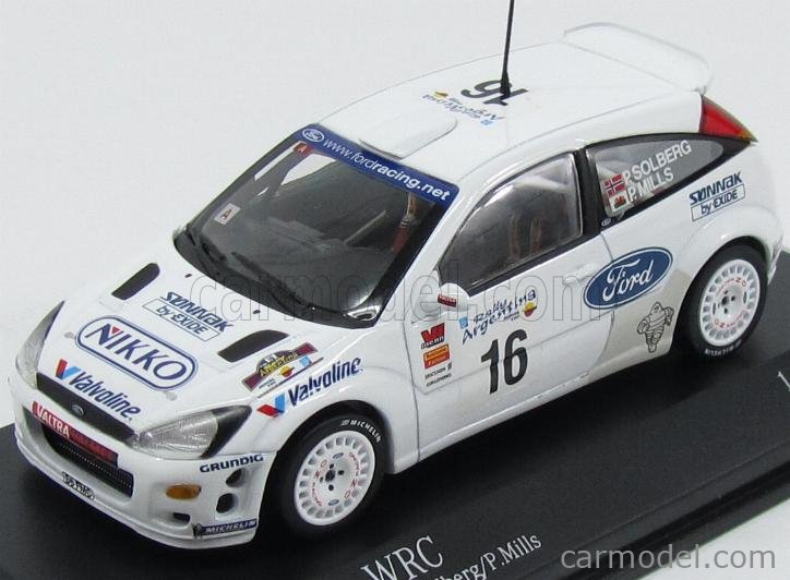 MINICHAMPS 430008916 Scale 1/43 | FORD ENGLAND FOCUS WRC N 16 RALLY ...