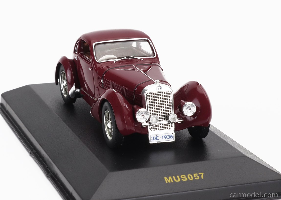MERCEDES 230 1937 Bordeaux WESTERN MODEL METAL 43 1:43 de reference