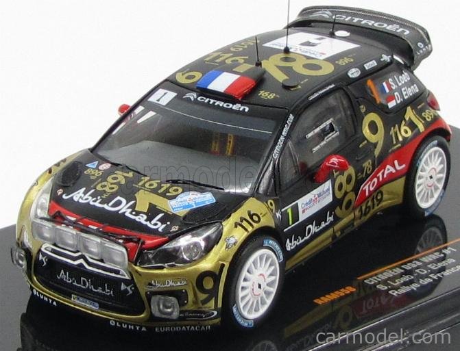 Bezplatný ceník pro IXO Models Citroen Ds3 Wrc N 18 Rally Montecarlo 2015 S.chardonnet  La Haye 1:43 IXODCC15011 - Czech