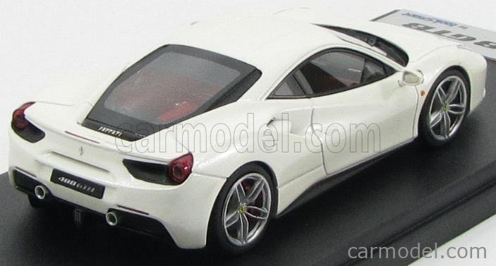 Miniature 1/43 Looksmart – Ferrari 488 Challenge 2017 – Bianco Avus (Neuve)