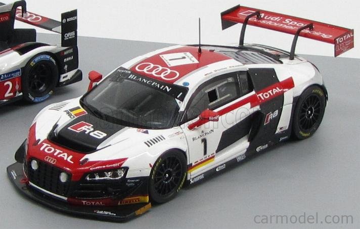 SPARK-MODEL 5021400413 Scale 1/43 | AUDI 3X SET R8 LMS N 4 WINNER 