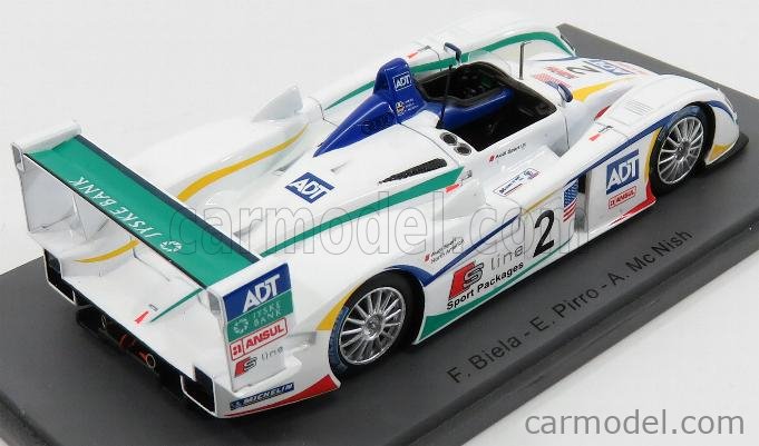 SPARK-MODEL S0352 Scale 1/43 | WR PEUGEOT N 30 LE MANS 2006 BLACK YELLOW