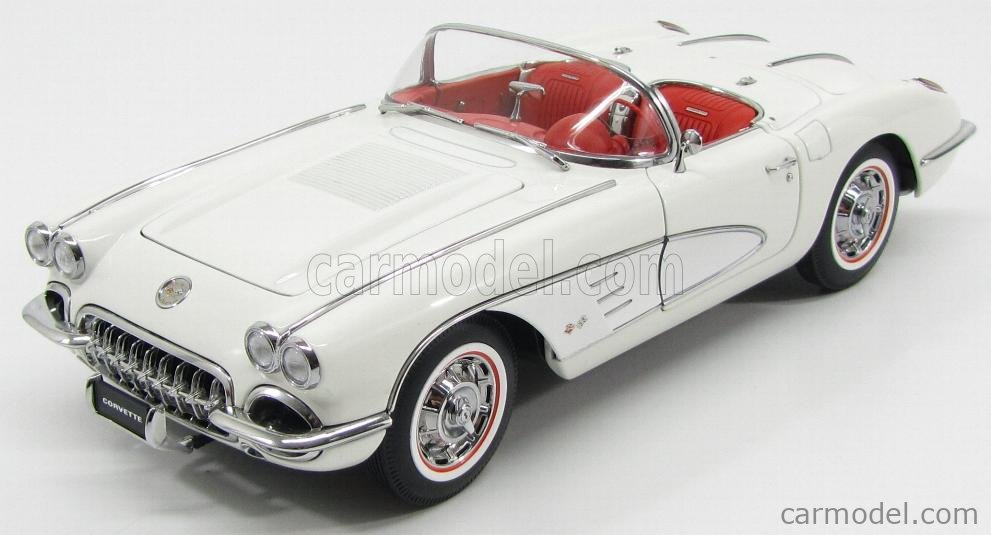 AUTOART 71147 Scale 1/18 | CHEVROLET CORVETTE SPIDER HARD-TOP 1958