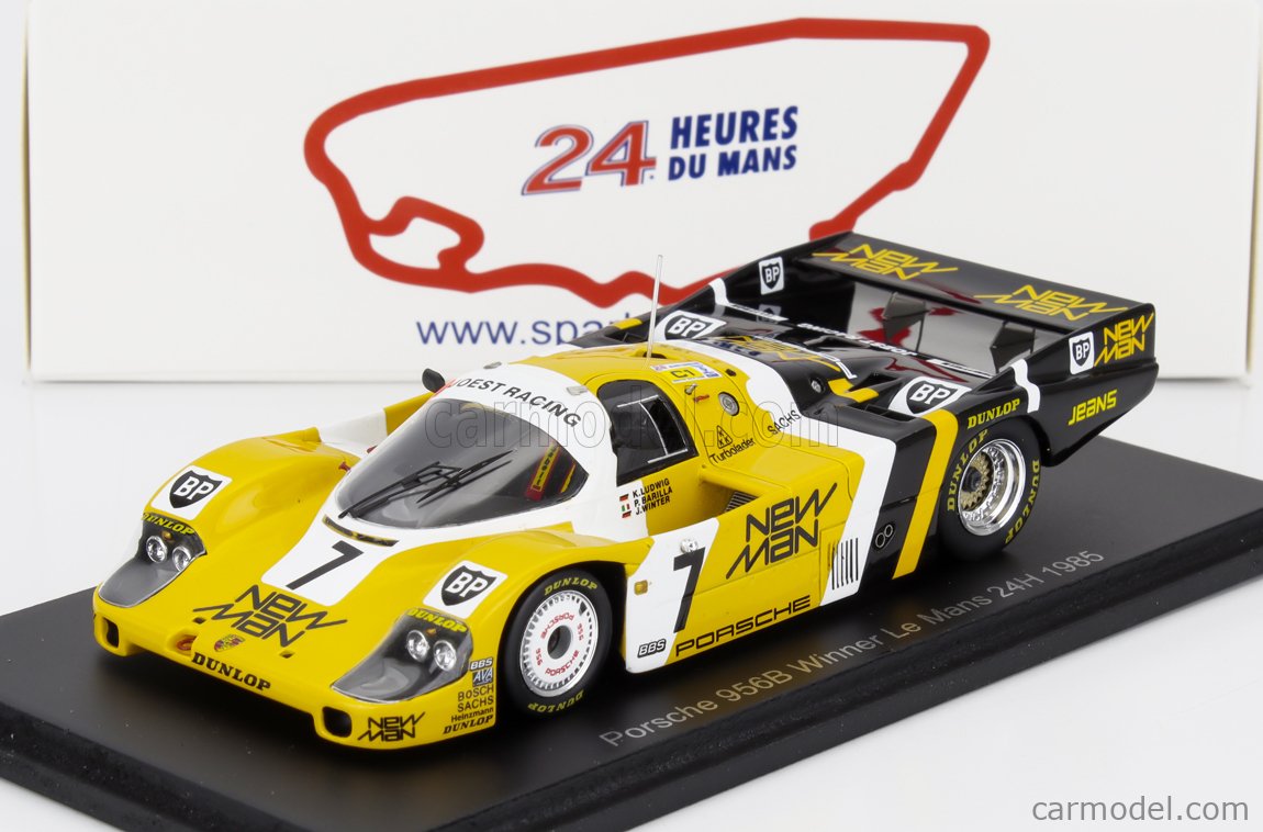 SPARK-MODEL 43LM85 Scale 1/43 | PORSCHE 956 LH TEAM NEW-MAN