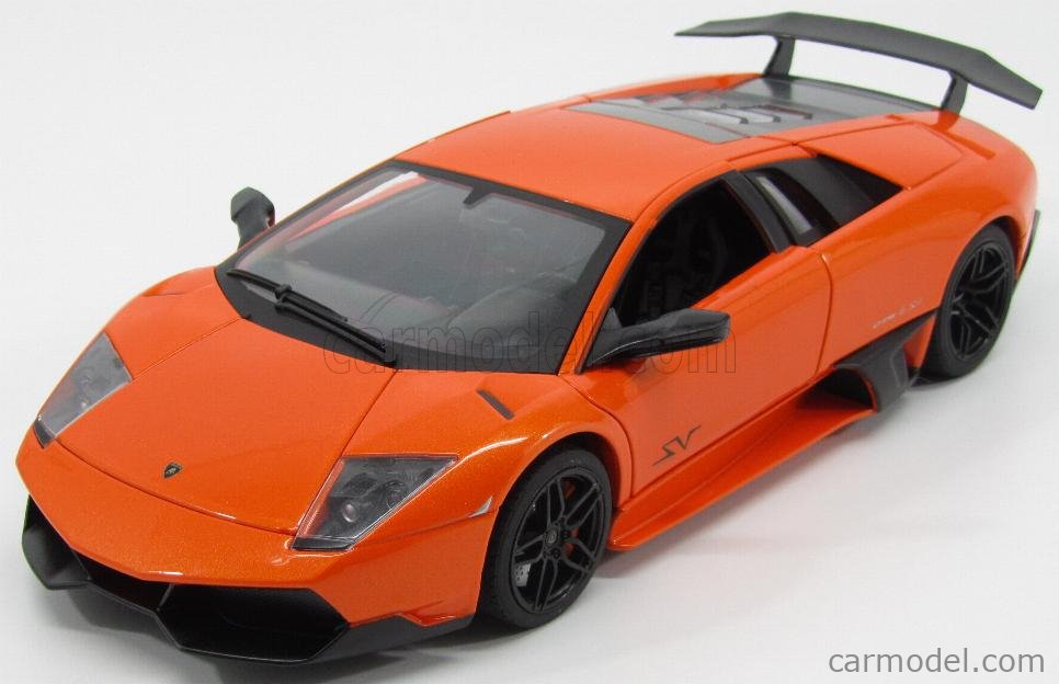 MZ-MODEL MZ2052OR Scale 1/18 | LAMBORGHINI MURCIELAGO LP670-4 SV  SUPERVELOCE 2009 ORANGE