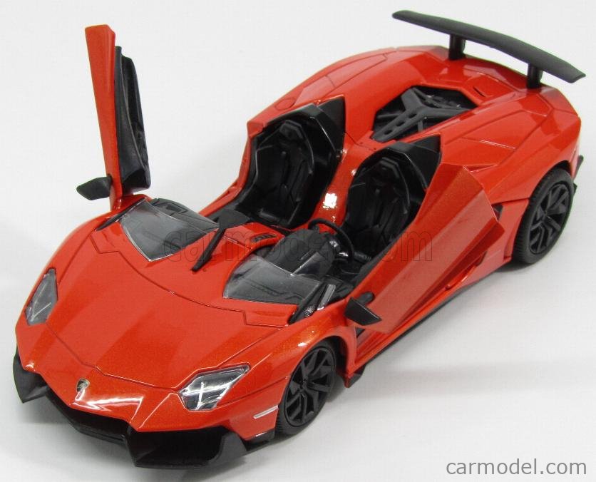 MZ-MODEL MZ26070OR Scale 1/24 | LAMBORGHINI AVENTADOR J SPIDER 2012 DARK  ORANGE MET