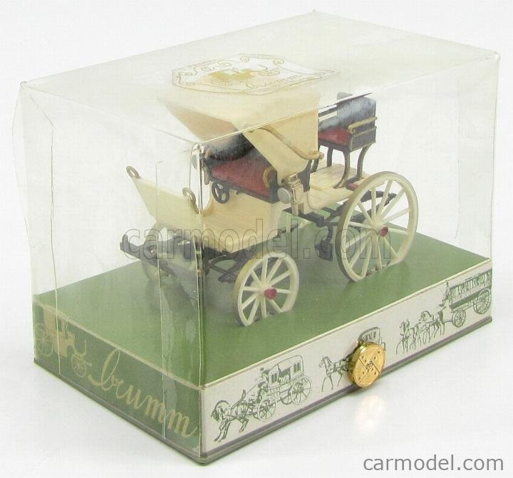 Brumm Storico 1/43 - Calessino A Cavalli: Spyder Di George Sand 1840 015