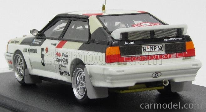 TROFEU 1/43 AUDI QUATTRO SWEDISH RALLY 1981 H.MIKKOLA/A.HERTZ