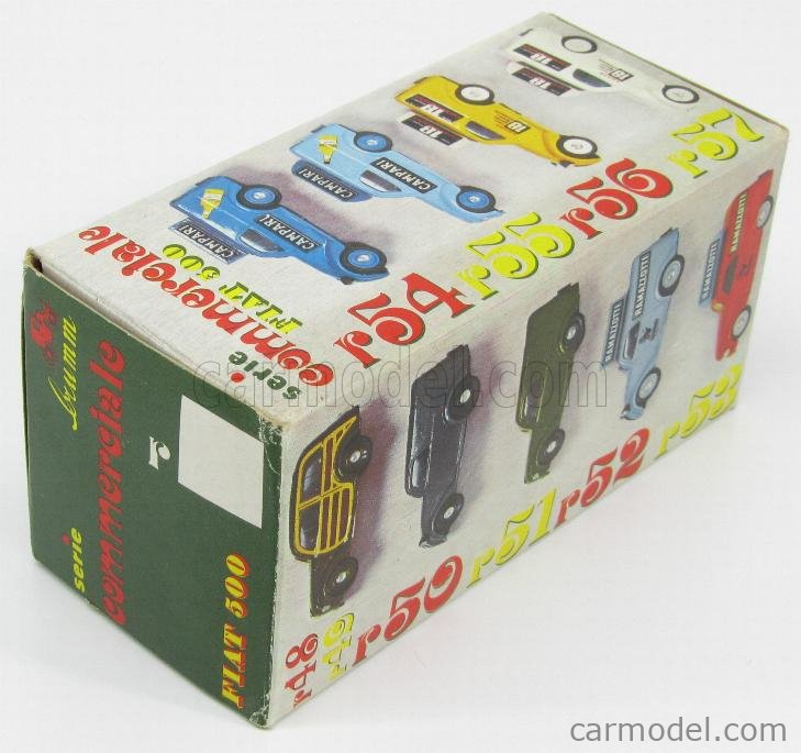 Camionnette Fiat 500B Poste & Télécom 1946-1949 Par Brumm - Échelle 1:43, Boîte D'origine