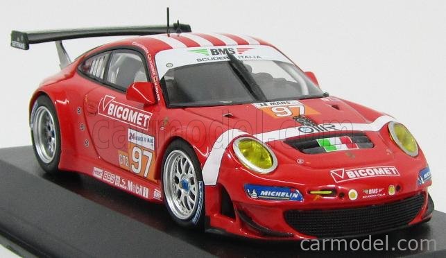 PORSCHE - 911 997 GT3 RSR 4.0L TEAM BMS SCUDERIA ITALIA SPA N 97 24h LE  MANS 2010 M.HOLZER - R.WESTBROOK - T.SCHEIDER