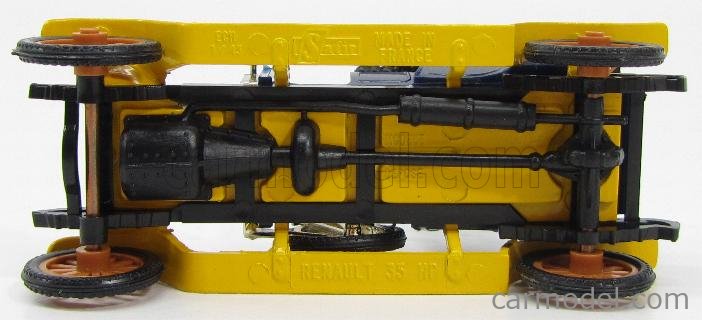 SAFIR 6 Escala 1/43 | DELAHAYE VIS A VIS 4.5 HP 1901 YELLOW BLUE