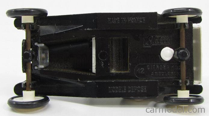 Safir 1/43 réf 11 : Citroën B2 Fourgon 1923 Pompiers Ville de Paris