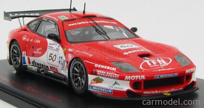 Details about   Ferrari 550 Maranello Car N 50 Lm Gt1 Le Mans 2005 KIT BBR 1:43 PJ379 Model