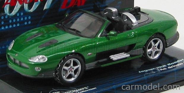 1/43 DIECAST JAMES BOND 007 JAGUAR XKR ROADSTER DIE ANOTHER DAY DRIVEN BY ZAO 