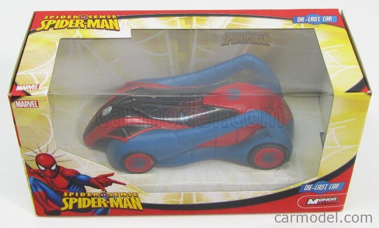 LL008 MONDO MOTORS Voiture Spider-man Marvel Spider sense 9,5 cm