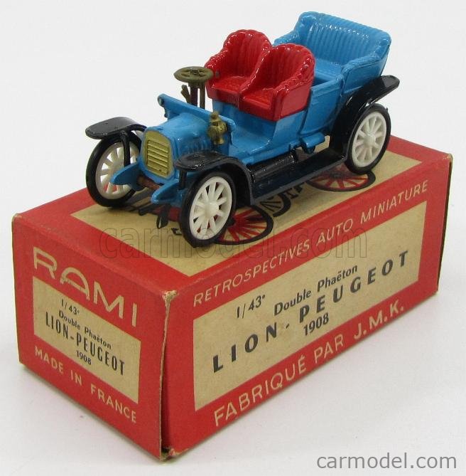 Lion peugeot on sale miniature