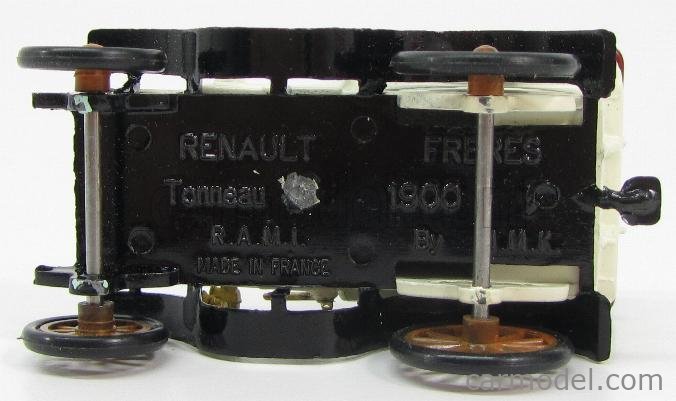 JMK RAMI VINTAGE FRANCE TONNEAU RENAULT 1900 TRES BON ETAT + BOITE