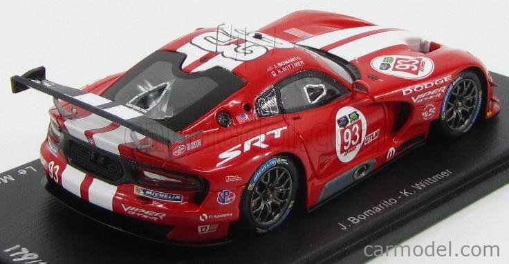 安い在庫あ新品 1/43 スパーク SRT Viper GTS-R SRT Motorsports No.93 Winner GTLM Lone Star Le Mans 2014 レーシングカー