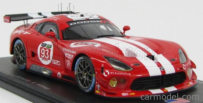 SPARK-MODEL US009 Scale 1/43 | DODGE VIPER GTS-R TEAM SRT