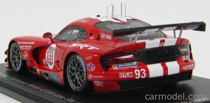 DODGE - VIPER GTS-R TEAM SRT MOTORSPORTS N 93 WINNER GTLM LONE STAR 24h LE  MANS 2014 J.BOMARITO - K.WITTMER