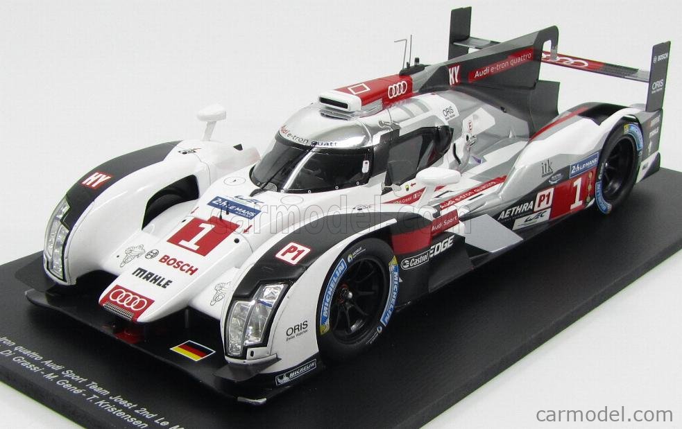 AUDI - R18 E-TRON QUATTRO DIESEL 4.0L TURBO V6 TEAM AUDI SPORT JOEST N 1  2nd 24h LE MANS 2014 T.KRISTENSEN - M.GENE - L.DI GRASSI