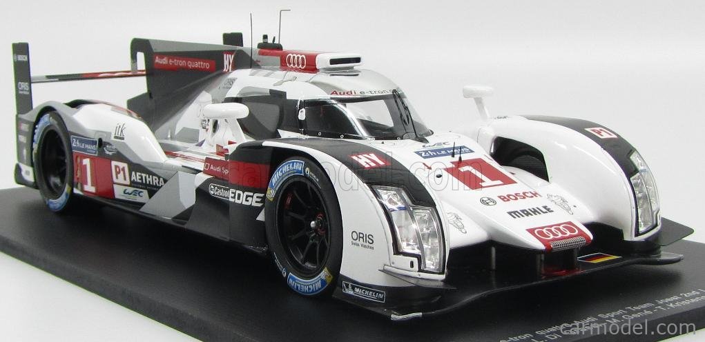 Signed Spark 1/43 43LM14 Audi R18 E - Tron Quattro Le Mans Winner Lotterer