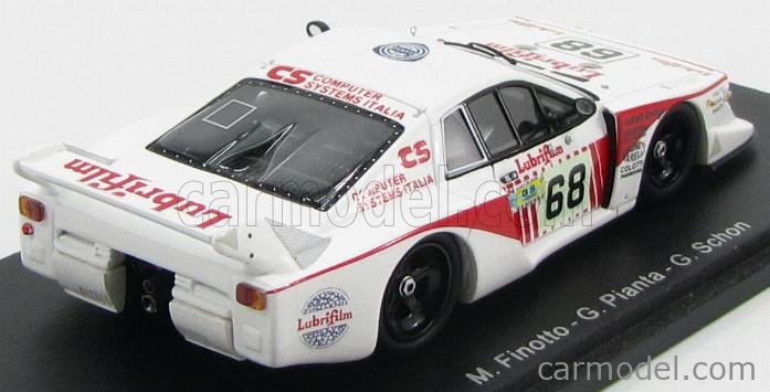 LANCIA - BETA MONTECARLO TURBO TEAM JOLLY CLUB N 68 24h LE MANS 1981  M.FINOTTO - G.PIANTA - G.SCHON