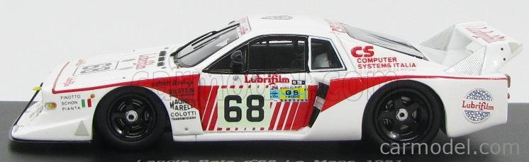 BEST-MODEL 9224 Echelle 1/43 | LANCIA BETA MONTECARLO TEAM SIVAMA MOTOR N 65 24h LE MANS 1982 T