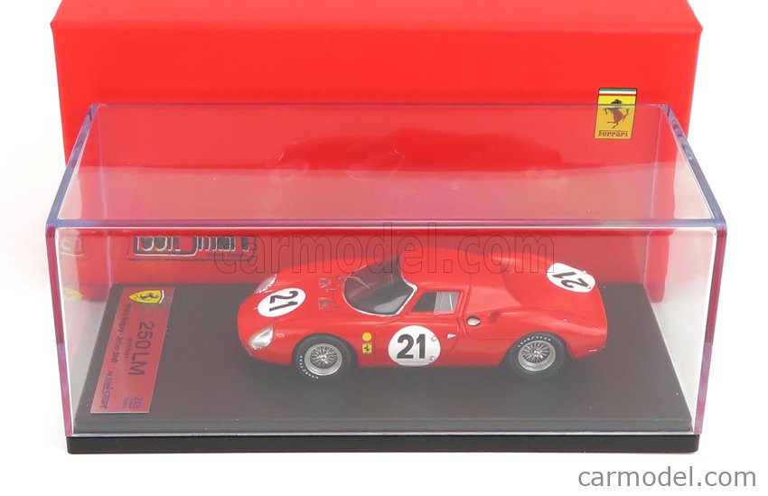 FERRARI - 250LM 3.3L V12 TEAM N.A.R.T. NORTH AMERICAN RACING N 21 WINNER  24h LE MANS 1965 M.GREGORY - J.RINDT