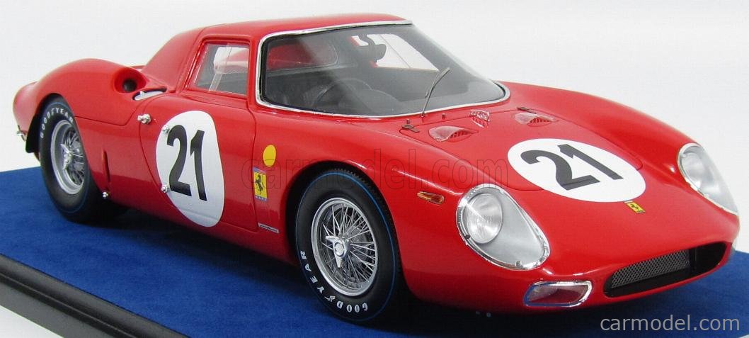 FERRARI - 250LM 3.3L V12 TEAM N.A.R.T. NORTH AMERICAN RACING N 21 WINNER  24h LE MANS 1965 M.GREGORY - J.RINDT